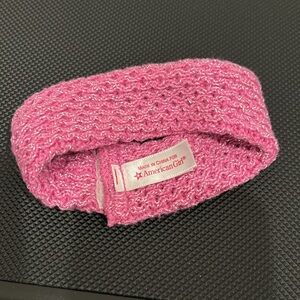 American Girl Textured Pink Hairband
